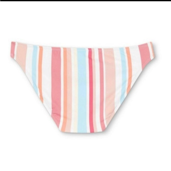 NWT Xhilaration Multicolor Striped Bikini bottom - Picture 4 of 5